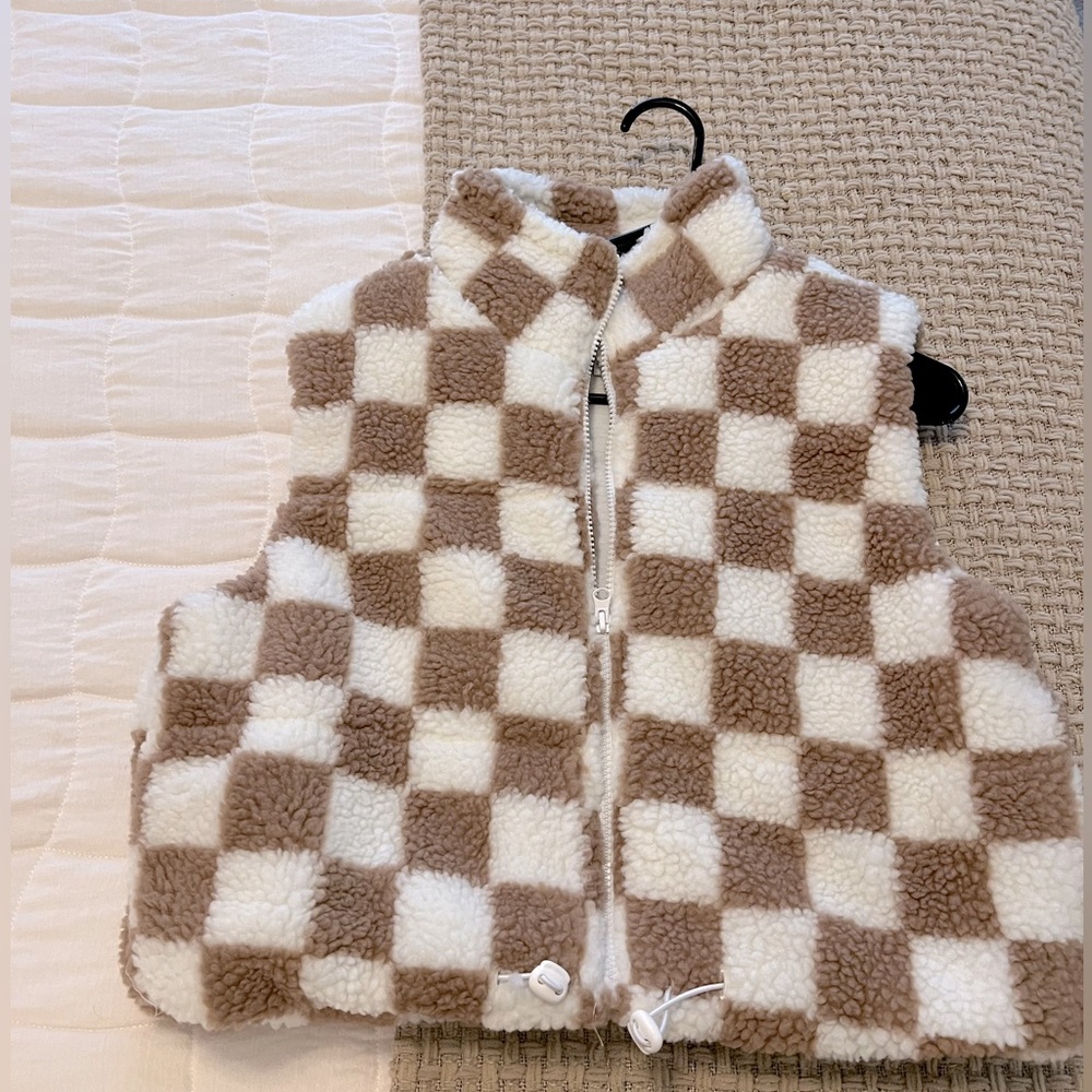Checkered Vest